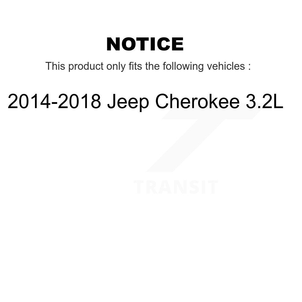 Air Cabin Engine Cartridge Oil Filters (6 Total) Kit For Jeep Cherokee 3.2L