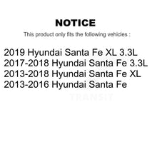 Load image into Gallery viewer, Air Cabin Engine Cartridge Oil Filters (6 Total) Kit For Hyundai Santa Fe XL