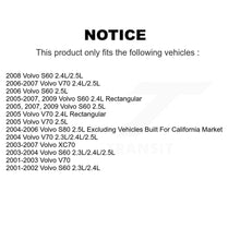 Load image into Gallery viewer, Air Cabin Engine Cartridge Oil Filters (6 Total) Kit For Volvo S60 XC70 V70 S80