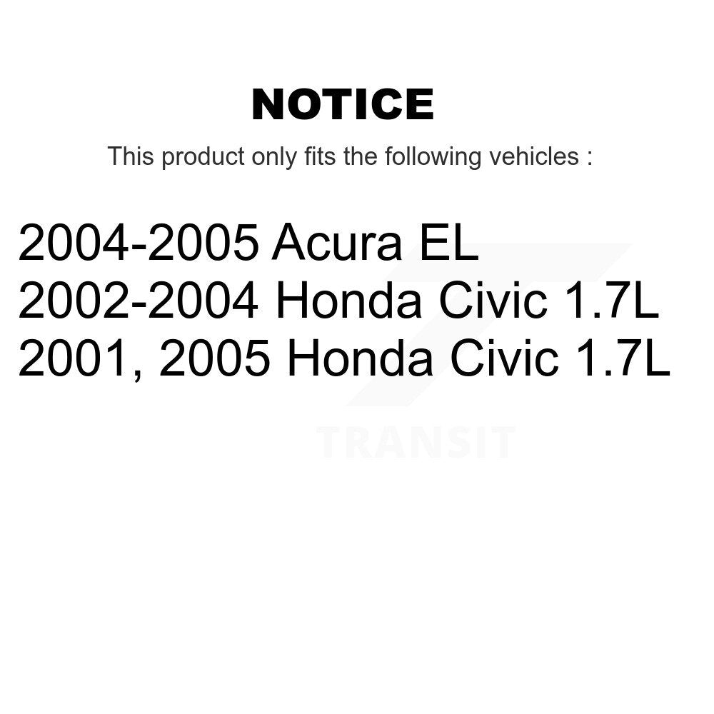 Air Cabin Engine Oil Filters (9 Total) Kit For Honda Civic Acura EL KFM-101538