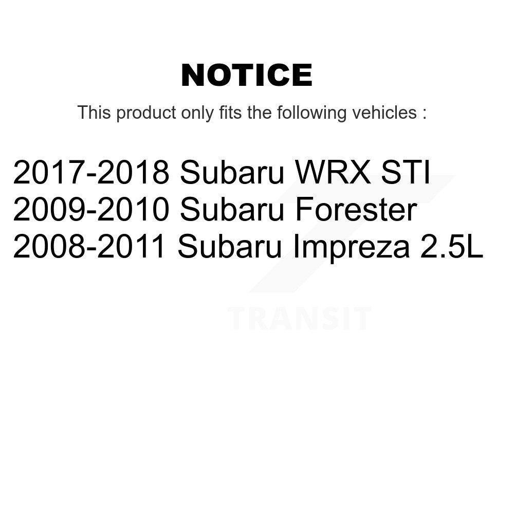 Air Cabin Engine Oil Filters (9 Total) Kit For Subaru Impreza Forester WRX STI