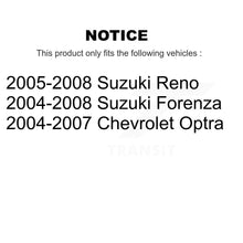 Load image into Gallery viewer, Front Coated Brake Rotor Ceramic Pad Kit For Suzuki Forenza Reno Chevrolet Optra