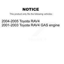 Load image into Gallery viewer, Front Coated Disc Brake Rotors And Ceramic Pads Kit For Toyota RAV4