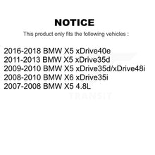 Load image into Gallery viewer, Front Coated Disc Brake Rotors And Ceramic Pads Kit For BMW X5 X6