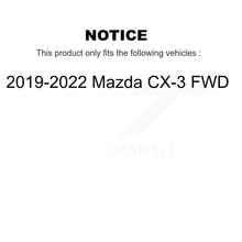 Load image into Gallery viewer, [Front+Rear] 2019-2021 Mazda CX-3 FWD Premium Coated Rotors &amp; Ceramic Pads Brake Kit For Max Braking