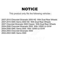 Load image into Gallery viewer, Front Rear Coat Brake Rotors Ceramic Pad Kit For Chevrolet Silverado 3500 HD GMC