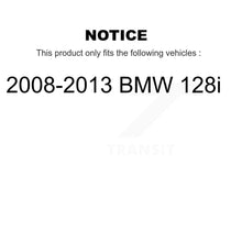 Load image into Gallery viewer, [Front+Rear] 2008-2013 BMW 128i Premium Coated Rotors &amp; Ceramic Pads Brake Kit For Max Braking