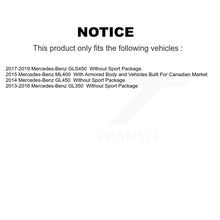 Load image into Gallery viewer, Front Rear Coat Brake Rotor Ceramic Pad Kit For Mercedes-Benz GLS450 GL450 GL350