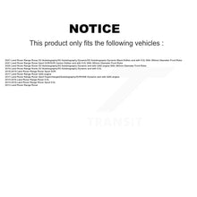 Charger l'image dans la galerie, Front Rear Coated Disc Brake Rotors &amp; Ceramic Pad Kit For Land Rover Range Sport