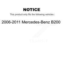 Load image into Gallery viewer, [Front+Rear] 2006-2011 Mercedes-Benz B200 Premium Coated Rotors &amp; Ceramic Pads Brake Kit For Max Braking