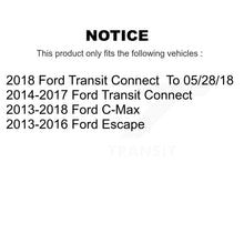 Charger l'image dans la galerie, Rear Coat Disc Brake Rotor Ceramic Pad Kit For Ford Escape Transit Connect C-Max