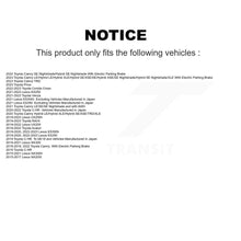 Load image into Gallery viewer, Rear Coated Brake Rotors Ceramic Pad Kit For Toyota Camry RAV4 Lexus NX200t C-HR