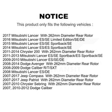 Charger l&#39;image dans la galerie, Kit de plaquettes de frein en céramique avec revêtement arrière, pour Jeep Dodge Patriot Chrysler Compass 