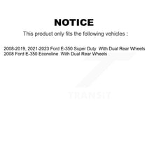 Load image into Gallery viewer, Front Rear Coat Brake Rotors Ceramic Pad Kit For Ford E-350 Super Duty Econoline