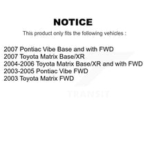 Load image into Gallery viewer, Front Rear Coat Brake Rotor Ceramic Pad Drum Kit (9Pc) For Toyota Matrix Pontiac