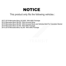 Load image into Gallery viewer, Front Rear Coat Brake Rotor Ceramic Pad Kit For Mercedes-Benz GLS450 GL450 GL350