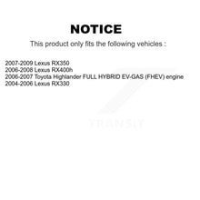 Load image into Gallery viewer, Front Coated Brake Rotor Ceramic Pad Kit For Lexus Toyota Highlander RX350 RX330