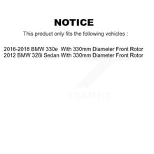 Load image into Gallery viewer, Front Coat Brake Rotors Ceramic Pad Kit For BMW 328i xDrive 428i Gran Coupe 228i