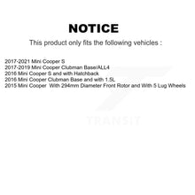 Load image into Gallery viewer, Front Coated Disc Brake Rotors And Ceramic Pads Kit For Mini Cooper Clubman