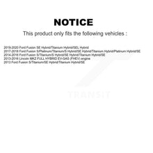 Load image into Gallery viewer, Front Rear Coated Disc Brake Rotors And Ceramic Pads Kit For Ford Fusion Lincoln MKZ KGT-100725