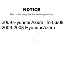 Load image into Gallery viewer, [Front+Rear] 2006-2009 Hyundai Azera Premium Coated Rotors &amp; Ceramic Pads Brake Kit For Max Braking