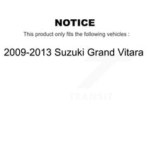 Charger l&#39;image dans la galerie, [Front+Rear] 2009-2013 Suzuki Grand Vitara Premium Coated Rotors &amp; Ceramic Pads Brake Kit For Max Braking