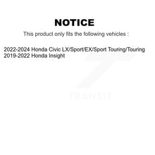 Load image into Gallery viewer, Front Coated Disc Brake Rotors And Ceramic Pads Kit For Honda Insight Civic