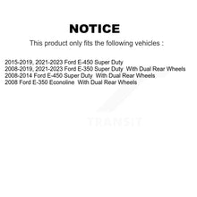 Load image into Gallery viewer, Front Coat Brake Rotor Ceramic Pad Kit For Ford E-350 Super Duty E-450 Econoline