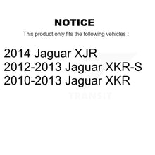 Load image into Gallery viewer, Rear Coated Disc Brake Rotors And Ceramic Pads Kit For Jaguar XKR XJR XKR-S