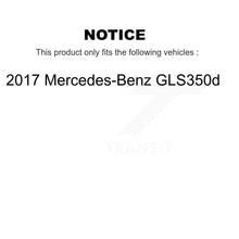 Charger l&#39;image dans la galerie, Front Coated Disc Brake Rotor And Ceramic Pad Kit For 2017 Mercedes-Benz GLS350d