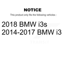 Load image into Gallery viewer, Front Rear Coated Disc Brake Rotors And Ceramic Pads Kit For BMW i3 i3s KGT-102653