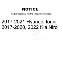 Load image into Gallery viewer, Front Coated Disc Brake Rotors And Ceramic Pads Kit For Kia Niro Hyundai Ioniq