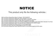 Load image into Gallery viewer, Front Coat Disc Brake Rotor Ceramic Pad Kit For Land Rover Range Sport Discovery