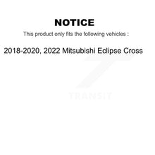 Load image into Gallery viewer, Front Coated Disc Brake Rotors And Ceramic Pads Kit For Mitsubishi Eclipse Cross