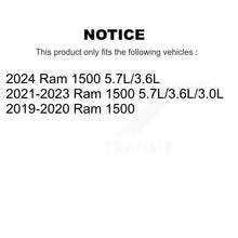 Load image into Gallery viewer, Front Rear Coated Disc Brake Rotors And Ceramic Pads Kit For Ram 1500