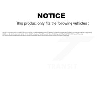 Load image into Gallery viewer, Front Rear Coat Brake Rotor Ceramic Pad Kit For Hyundai Elantra With Manual Parking KGT-103221
