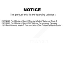 Load image into Gallery viewer, Front Coated Disc Brake Rotors And Ceramic Pads Kit For Ford Mustang Mach-E KGT-103248