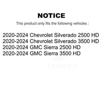 Load image into Gallery viewer, Front Coated Brake Rotors Ceramic Pad Kit For GMC Chevrolet Sierra 2500 HD Silverado 3500 KGT-103268