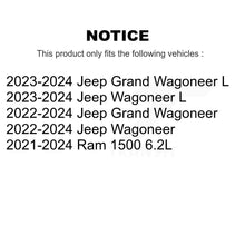 Load image into Gallery viewer, Front Rear Coated Disc Brake Rotor And Ceramic Pad Kit For Ram 1500 Jeep Wagoneer Grand L KGT-103359