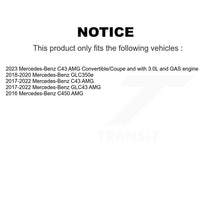 Load image into Gallery viewer, Front Rear Coat Brake Rotors Ceramic Pad Kit For Mercedes-Benz C43 AMG GLC43 C450 GLC350e KGT-103414