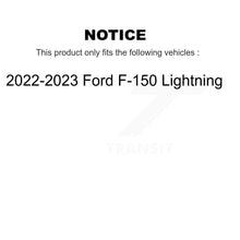 Load image into Gallery viewer, Front Coated Disc Brake Rotors And Ceramic Pads Kit For 2022-2023 Ford F-150 Lightning KGT-103458