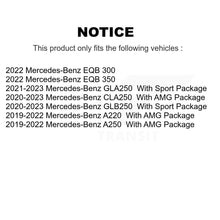 Load image into Gallery viewer, Front Coated Brake Rotor Ceramic Pad Kit For Mercedes-Benz GLB250 GLA250 A220 CLA250 A250 KGT-103463