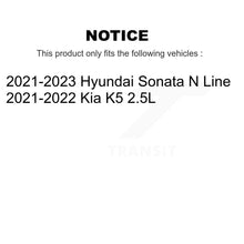 Load image into Gallery viewer, Front Coated Disc Brake Rotors And Ceramic Pads Kit For Hyundai Sonata Kia K5 KGT-103476