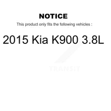 Load image into Gallery viewer, Rear Coated Disc Brake Rotors And Ceramic Pads Kit For 2015 Kia K900 3.8L KGT-103560