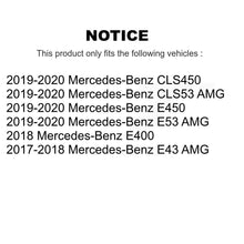 Load image into Gallery viewer, Rear Coated Brake Rotors Ceramic Pad Kit For Mercedes-Benz E450 E400 E53 AMG CLS53 CLS450 KGT-103574