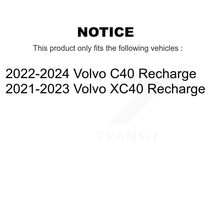 Charger l'image dans la galerie, Front Rear Coated Disc Brake Rotors And Ceramic Pads Kit For Volvo XC40 Recharge C40 KGT-104374