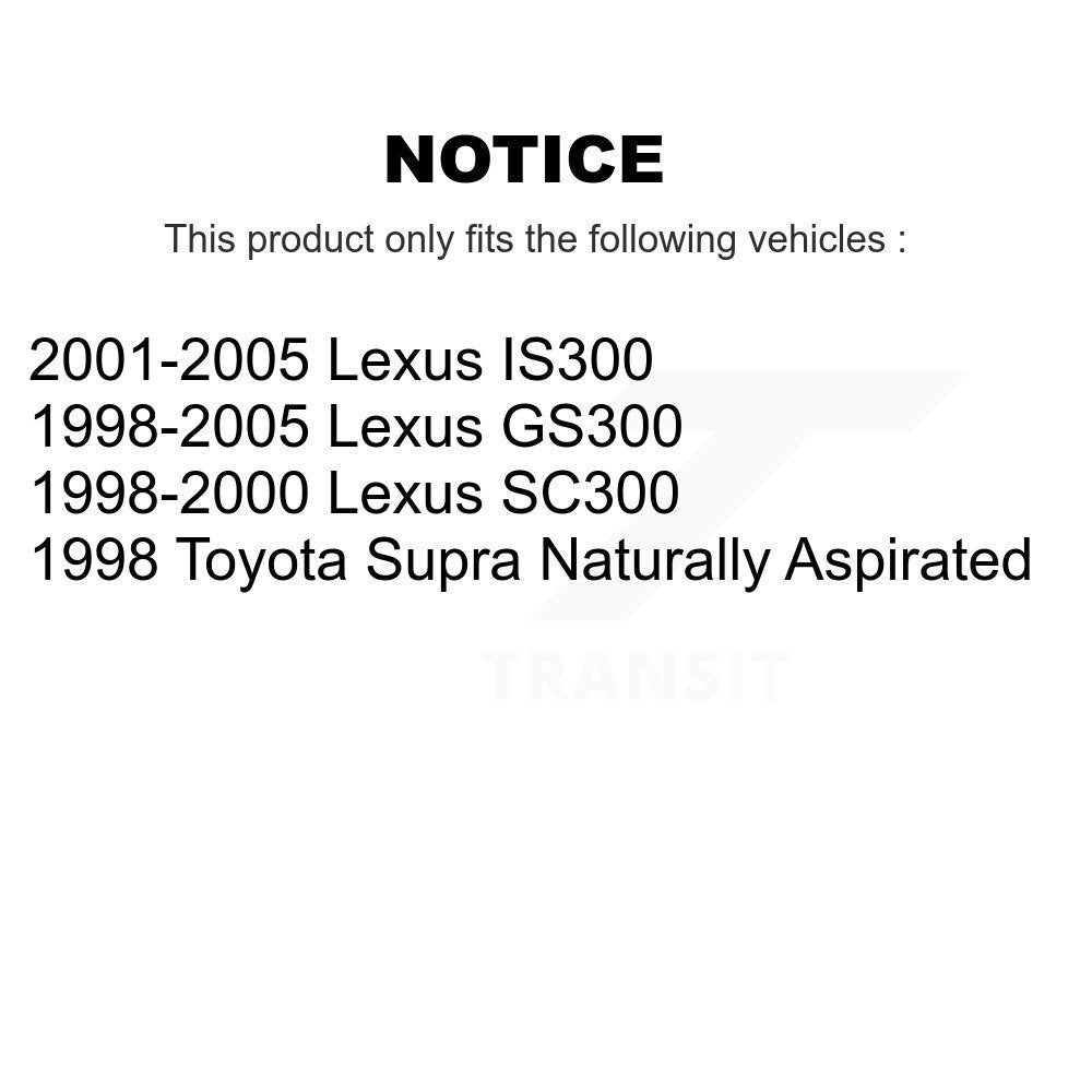 Mpulse Ignition Coil Pair For Lexus GS300 IS300 SC300 Toyota Supra