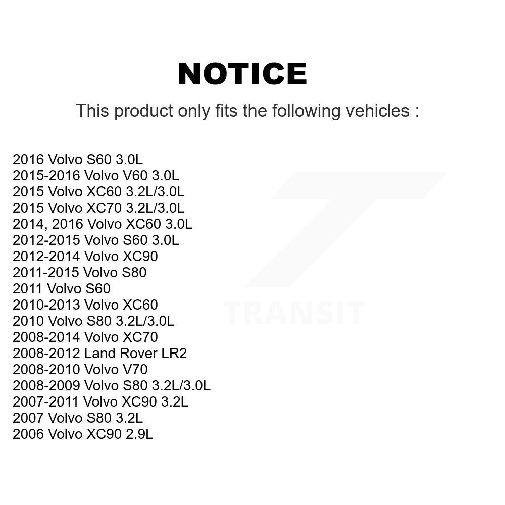 Mpulse Ignition Coil Pair For Volvo XC90 XC60 S60 XC70 S80 Land Rover LR2 V60