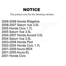 Charger l'image dans la galerie, Mpulse Ignition Coil Pair For Honda Accord Civic Pilot Acura MDX Saturn Vue EL