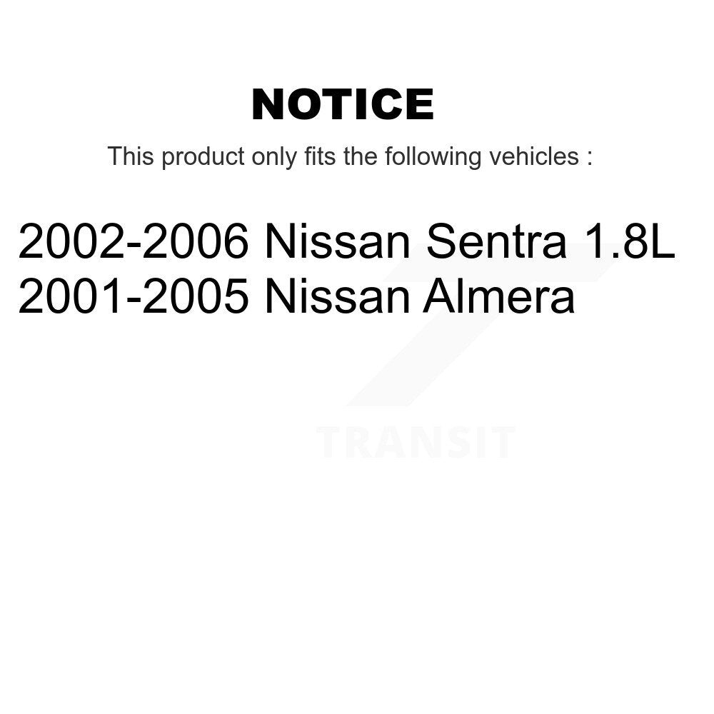 Mpulse Ignition Coil Pair For Nissan Sentra Almera